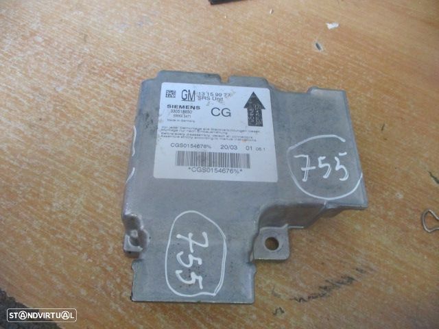 Modulo Airbag 13159977 OPEL SIGNUM 2004 V6 3.0 CDTI 180CV 5P CINZA - 1