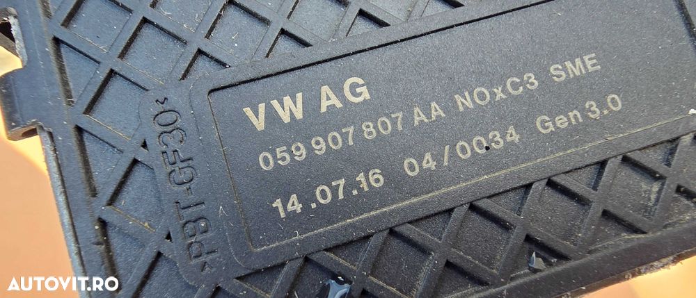 Senzor NOX Vw Touareg 7P Facelift / Porsche Cayenne 92A 3.0 TDI 2015 + - 2