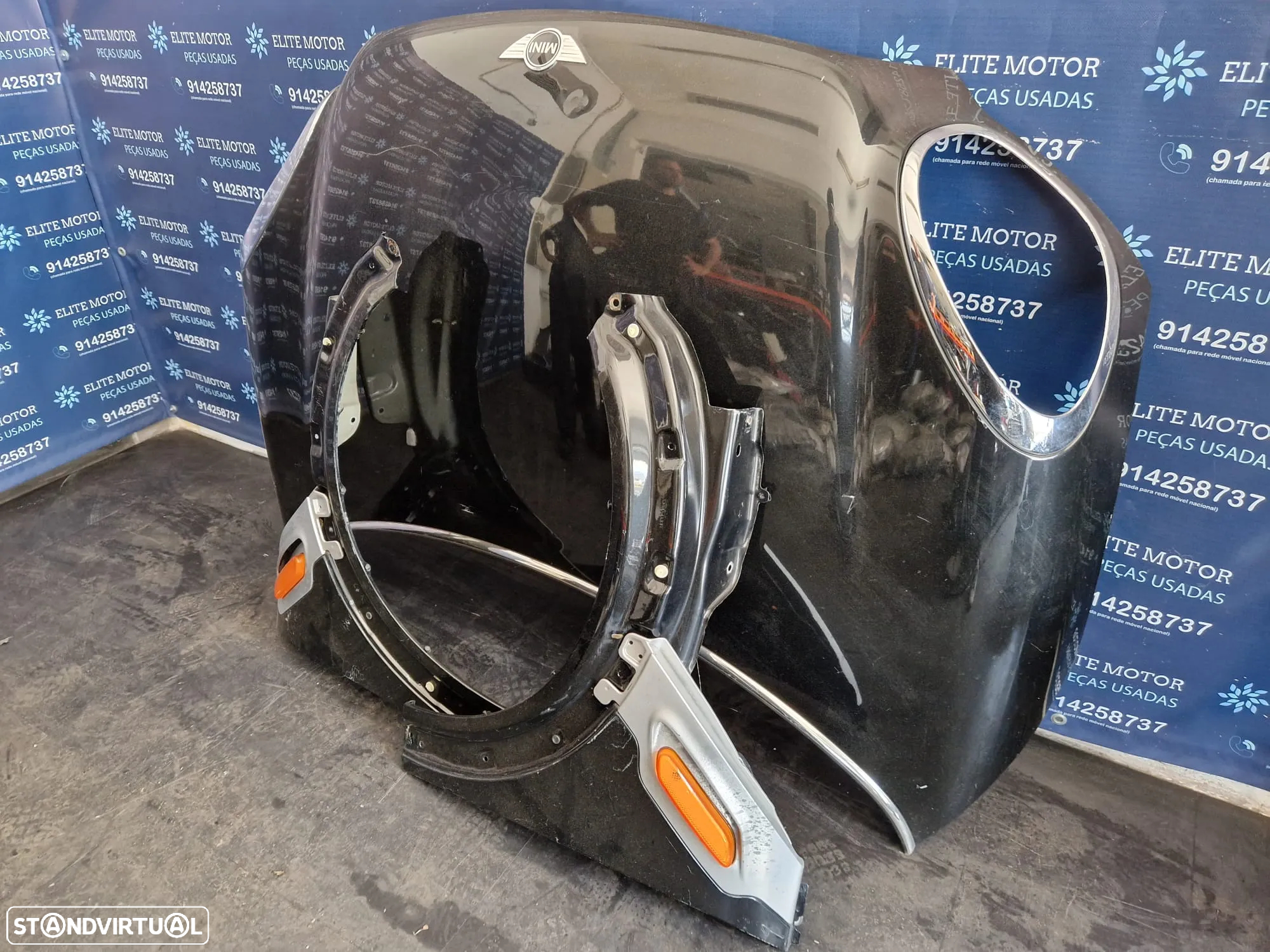 Frente completa usada MINI COUNTRYMAN R60 R61 capot parachoques oticas guardalamas - 11