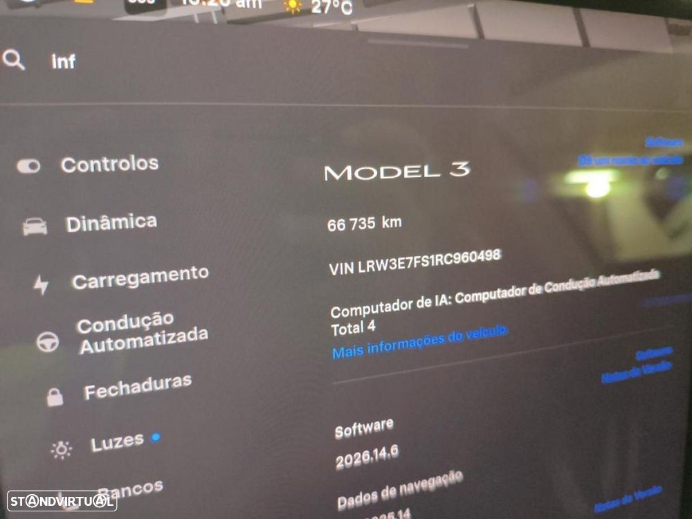 Tesla Model 3 Tração Traseira - 6