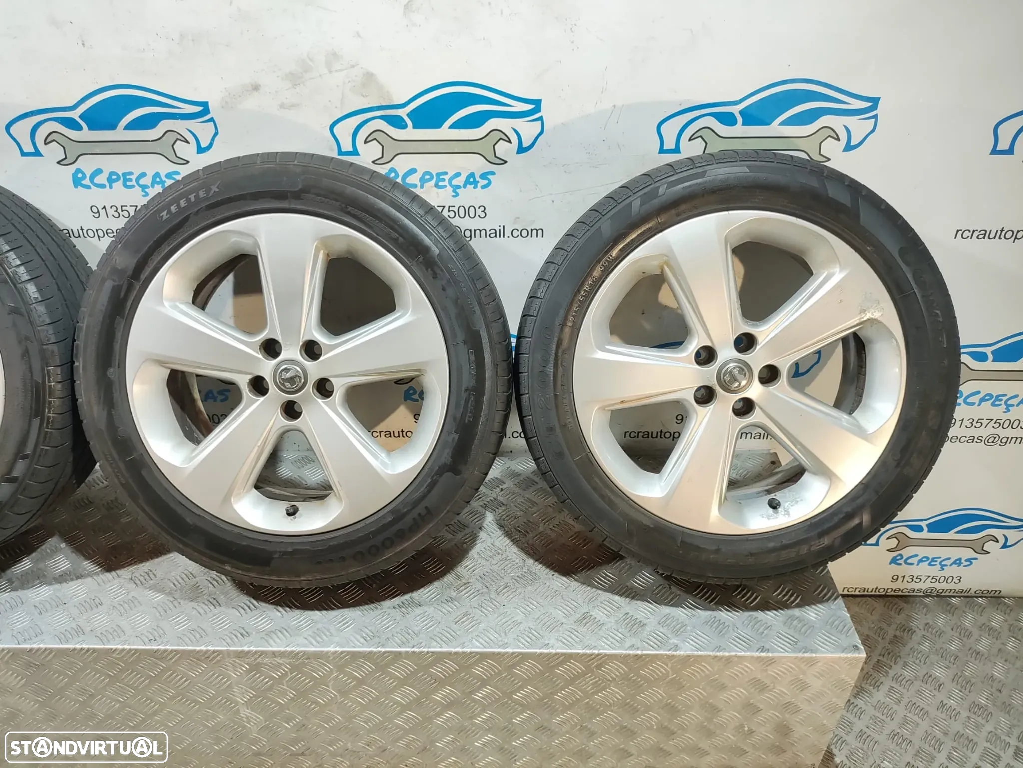 Jantes 18 Polegadas Originais Opel - 5x105 - 95181597 - Mokka Crossland Grandland - 4