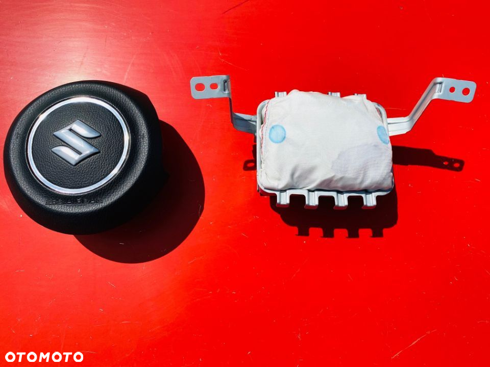 SUZUKI SWIFT MK8 DESKA KONSOLA KOKPIT PULPIT PÓŁKA PARAPET PODUSZKI AIRBAG PASY PAS oryginał OKAZJA - 4