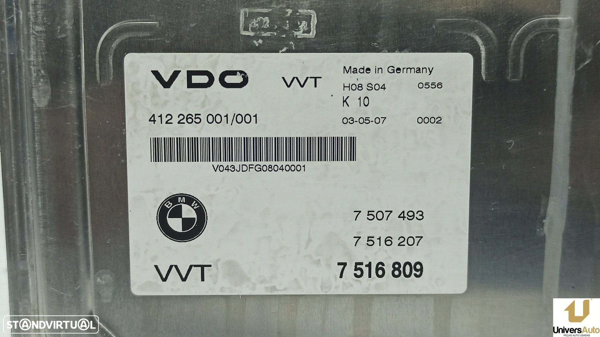 MÓDULO ELETRÓNICO BMW SERIE 3 TOURING (E46) 318I - 3