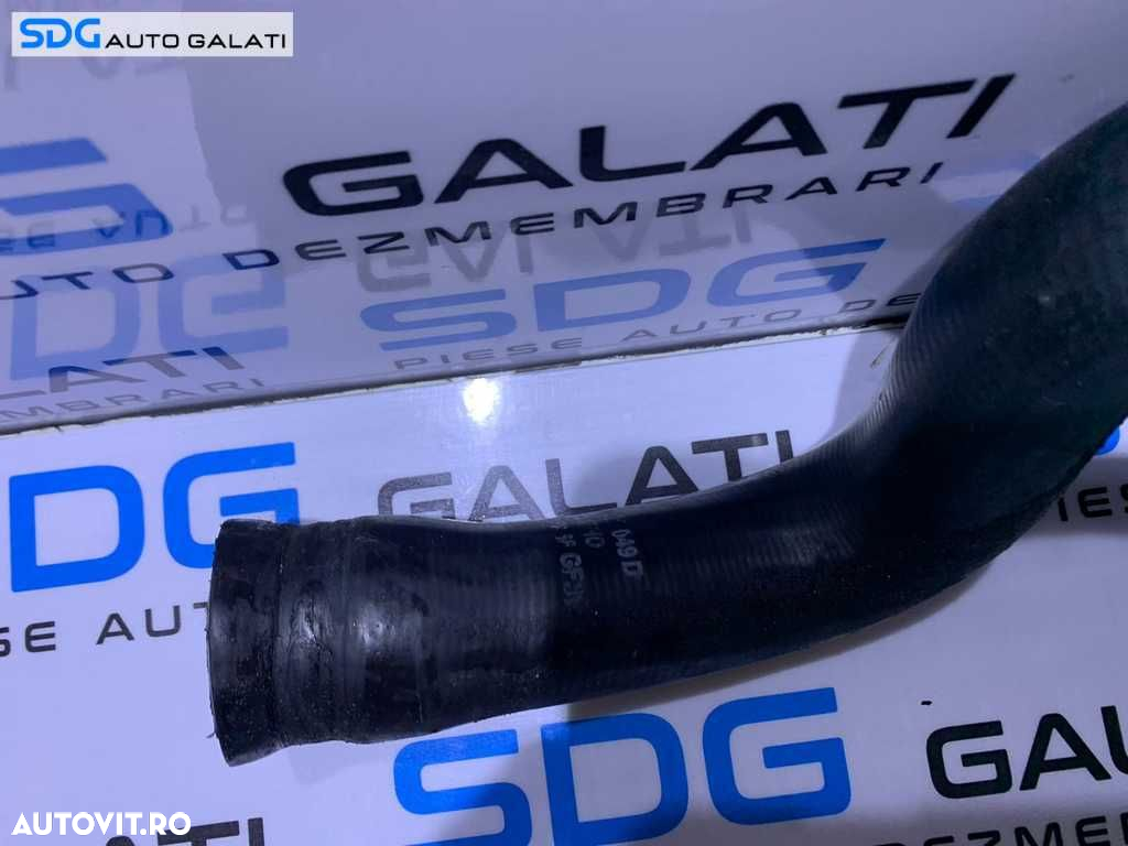 Furtun Conducta Traseu Apa Lichid Racire Motor Antigel cu Senzor Temperatura VW Passat B5.5 2.5 TDI V6 AKN  2001 - 2005 Cod 4B0121049D - 4
