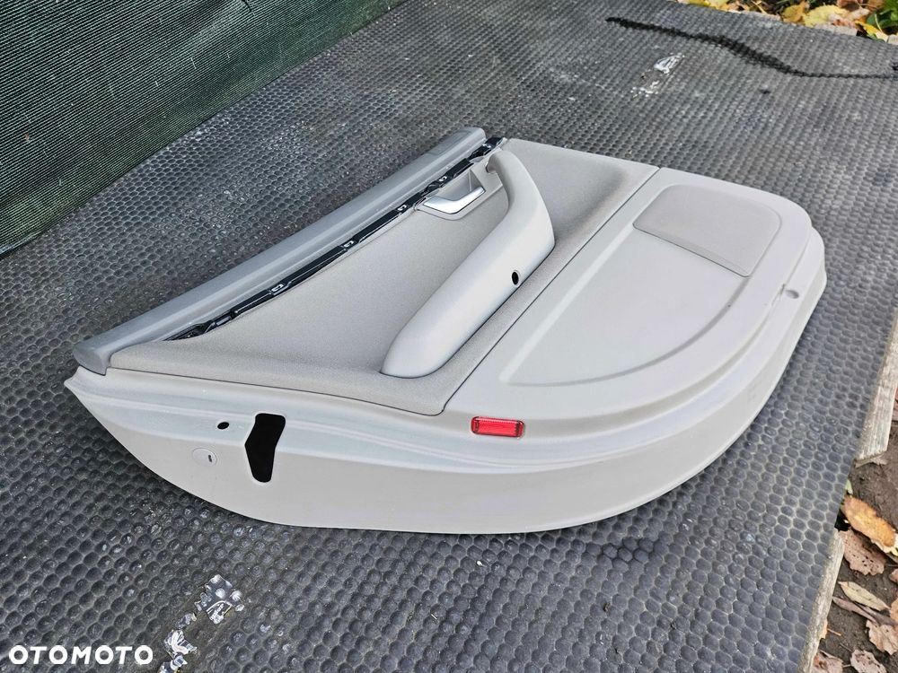 Boczek Boczki Drzwi Jasne Welur Platin Hell Tyl Tylne Glosnik Maskownica Audi A4 B6 B7 - 12