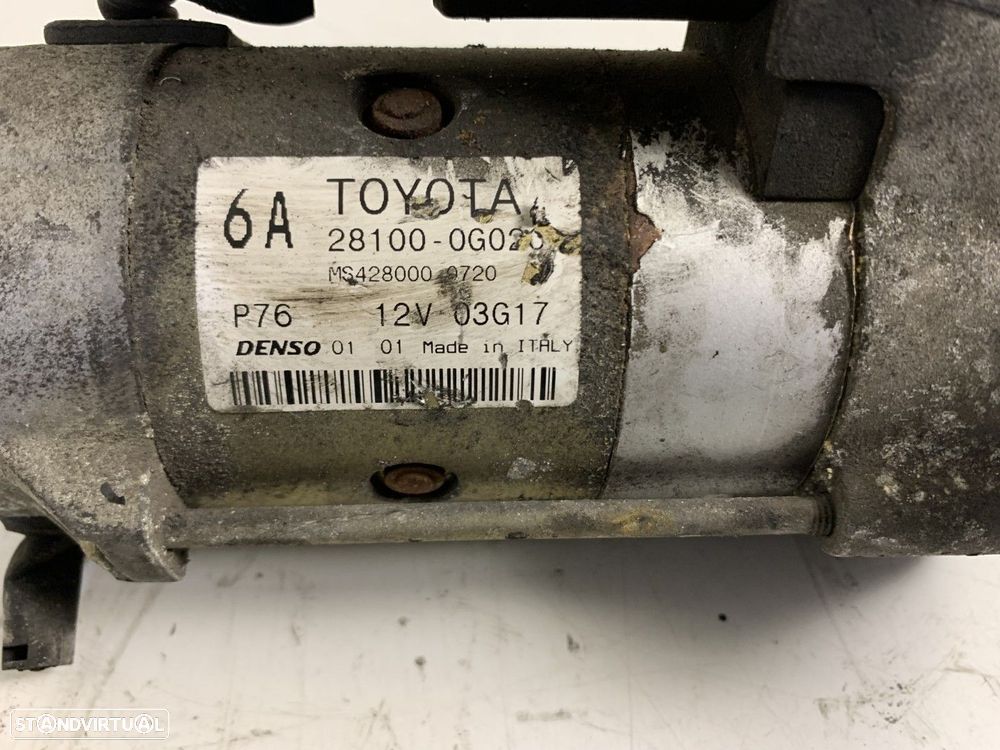 Motor de arranque TOYOTA COROLLA TOYOTA AVENSIS (T25) AVENSIS Liftback (T22) 2.0... - 4