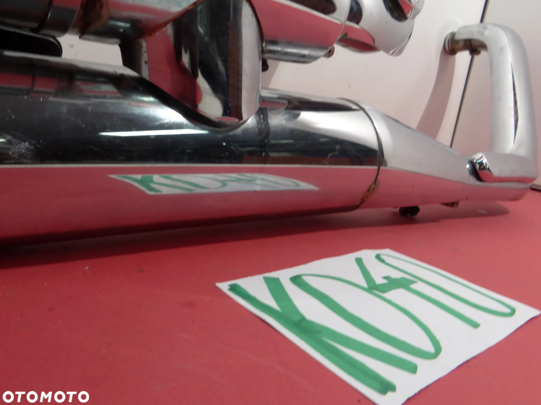 K040  Kawasaki VN 1600 VULCAN TŁUMIK WYDECH KOLEKTOR WYDECHOWY KAW4591600 SA-2399 - 9