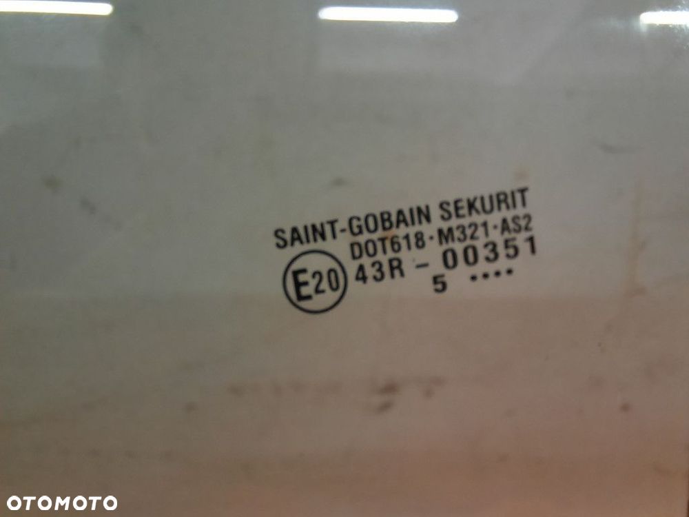 SUZUKI SWIFT IV MK6 04-10 SZYBA DRZWI TYŁ LEWA 43R-00351 ZCF - 2