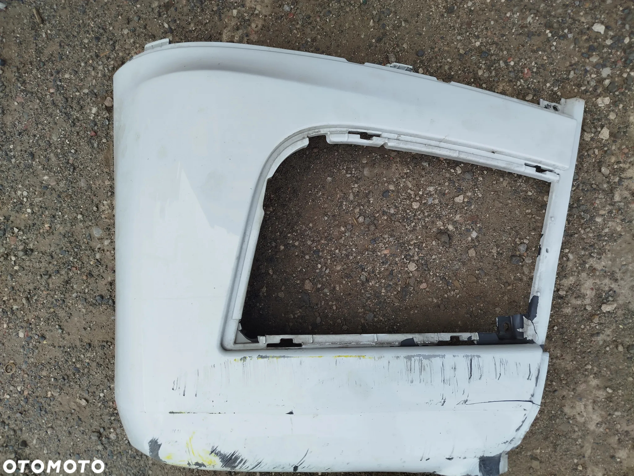 Mercedes Actros prawy przód przedni próg zderzaka zderzak Mazowieckie - 6