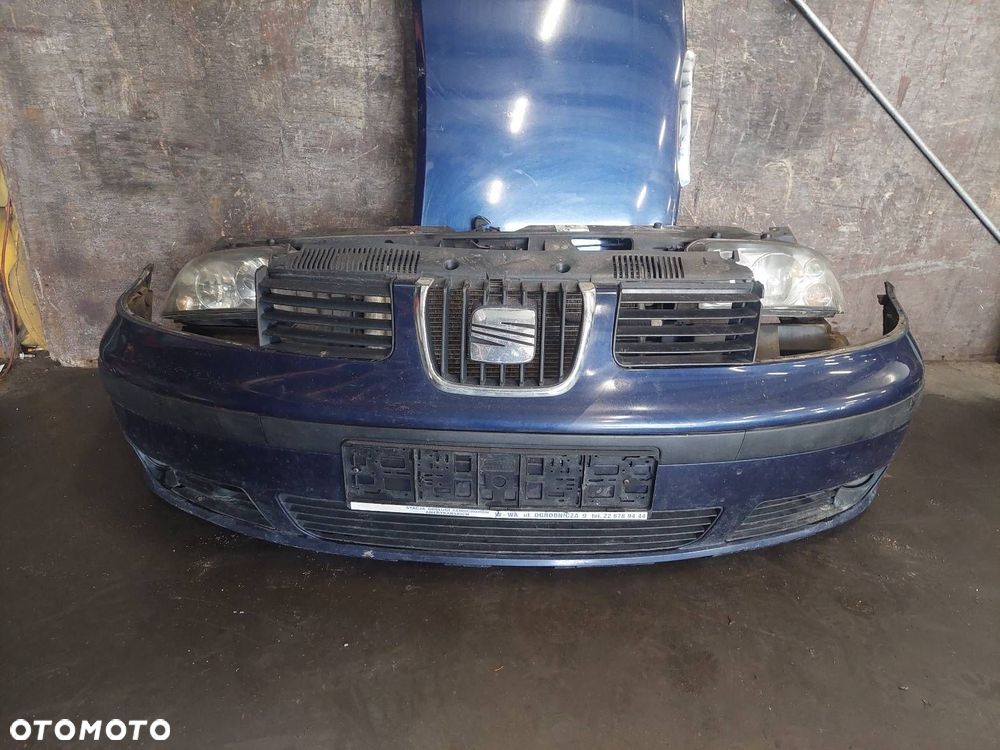 KOMPLETNY PRZÓD MASKA ZDERZAK PAS PRZEDNI LAMPY SEAT ALHAMBRA MK1 LIFT LB5N - 4