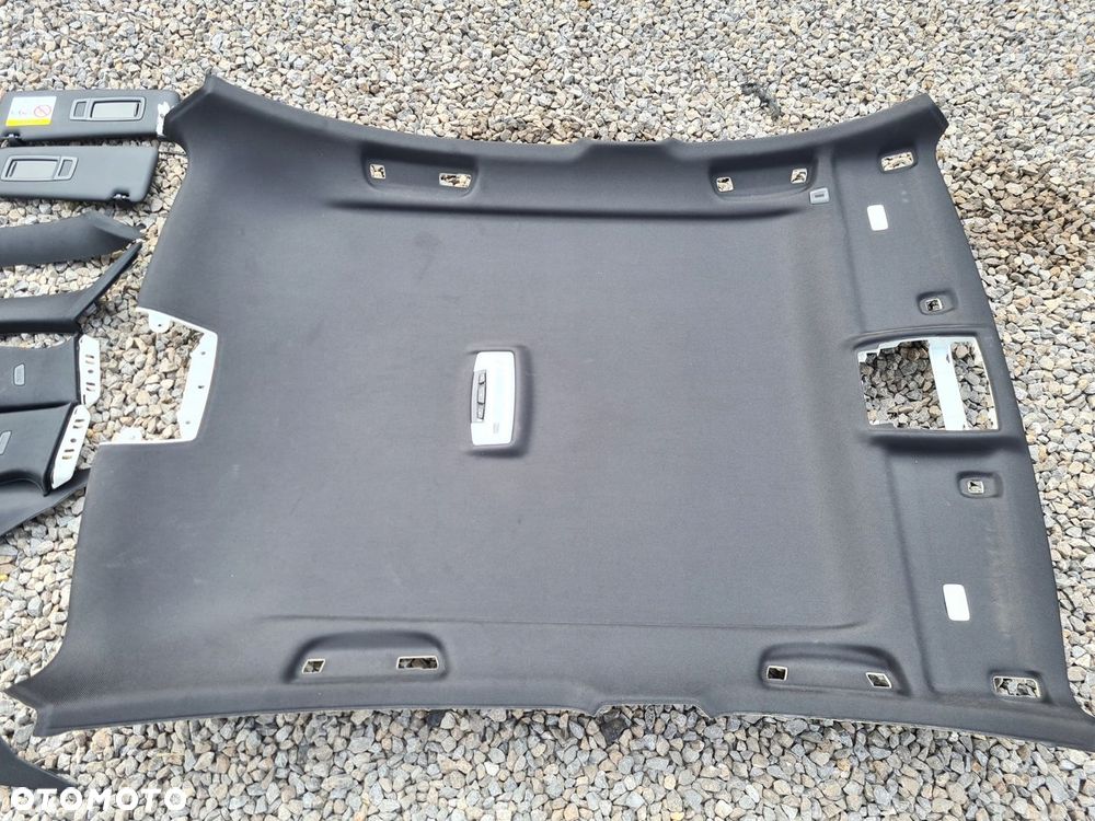 BMW 3 F30 środek M-pakiet podsufitka czarna - 2