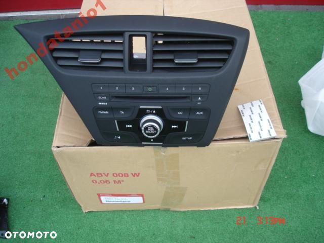 Honda CIVIC UFO 2012-2015 RADIO CD ORYGINAŁ NOWE - 1