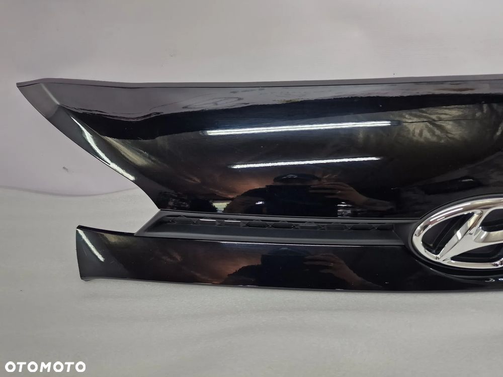 HYUNDAI I20 II LIFT 18- ATRAPA / GRILL PREZDNI PRZÓD + USZCZELKA GÓRNA ZDERZAKA , NR 86350-C8000 , NR AUKCJI GR350 - 3