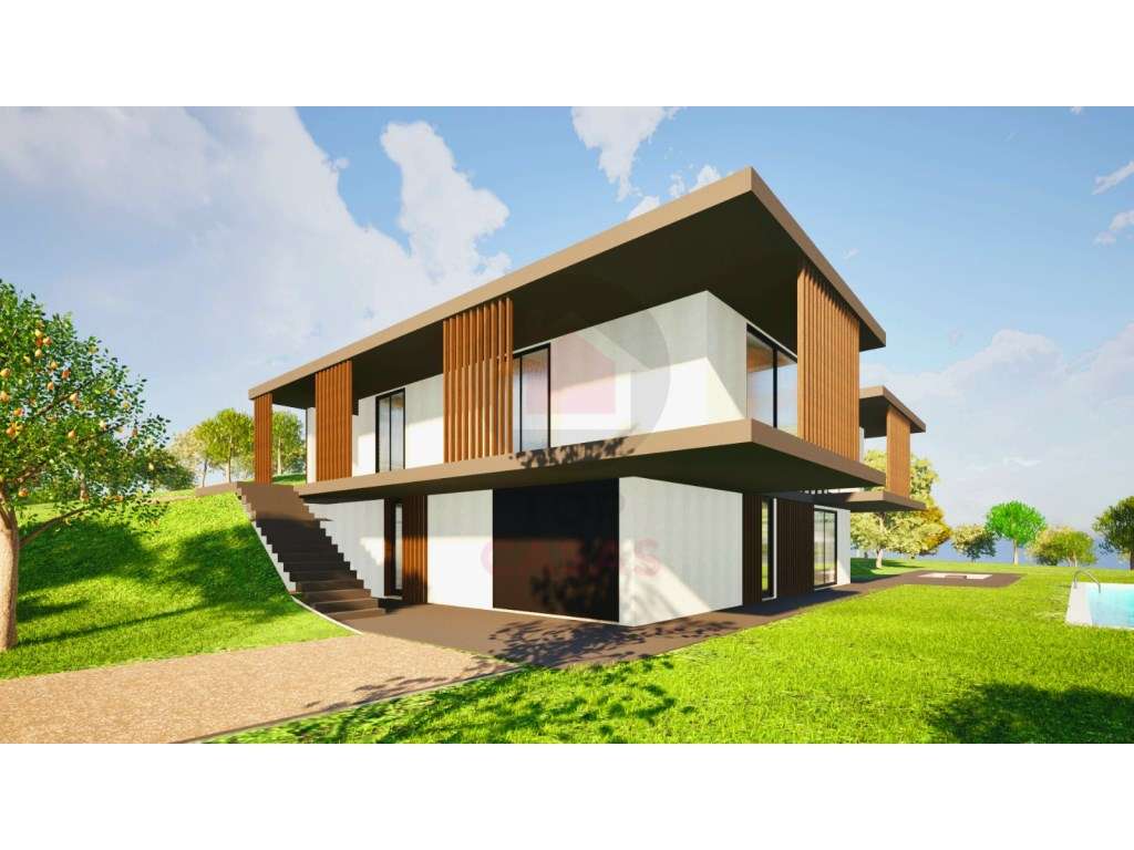 Terreno com Projeto Aprovado para Moradia Contemporânea em Figueiro... - Grande imagem: 2/10