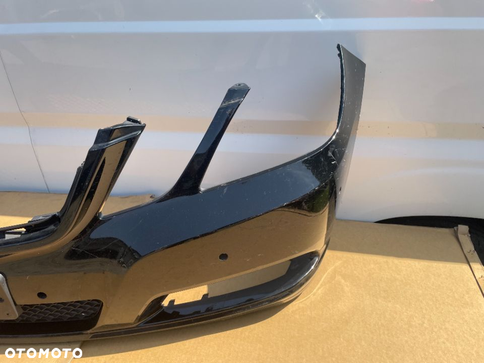 ZDERZAK PRZEDNI MERCEDES E KLASA W212 6 PDC BEZ SPRYSKÓW Podwójny Halogen A2128850025 - 4
