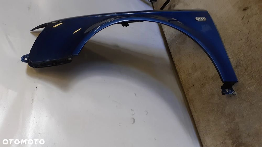 * BŁOTNIK LEWY PRZEDNI PRZÓD DO AUDI A4 B7 LZ5F NIEBIESKI - 3