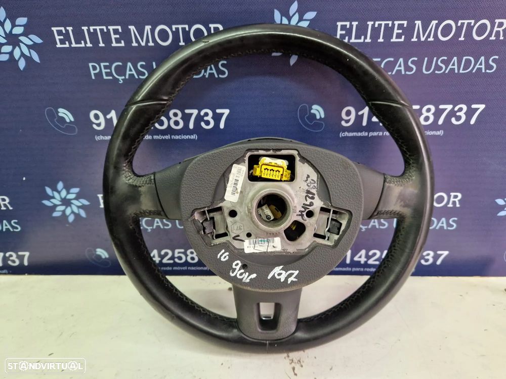 Volante usado pele com airbag VW GOLF VI 6 - 5