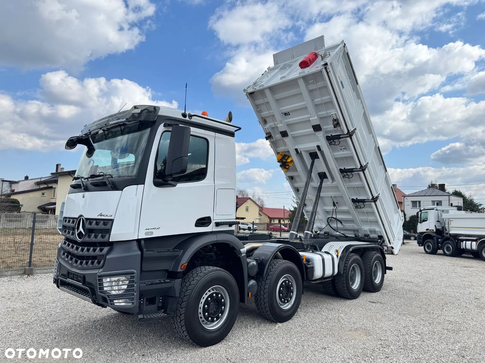 Mercedes-Benz AROCS 4142 MP5, 8x4, MEILLER KIPPER - BORDMATIC, - 2