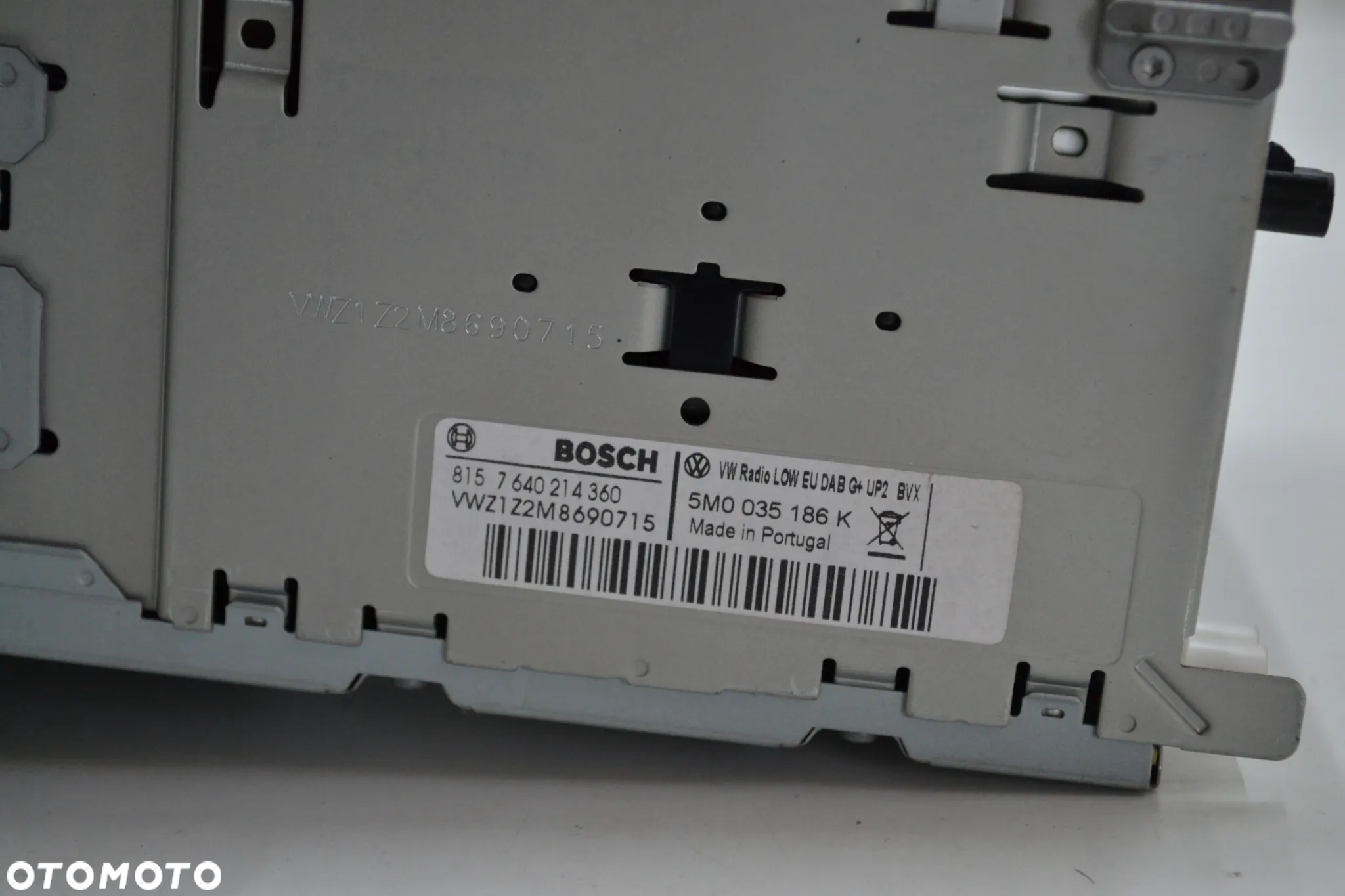 VW SHARAN II RADIO ODTWARZACZ CD 5M0035186K - 9