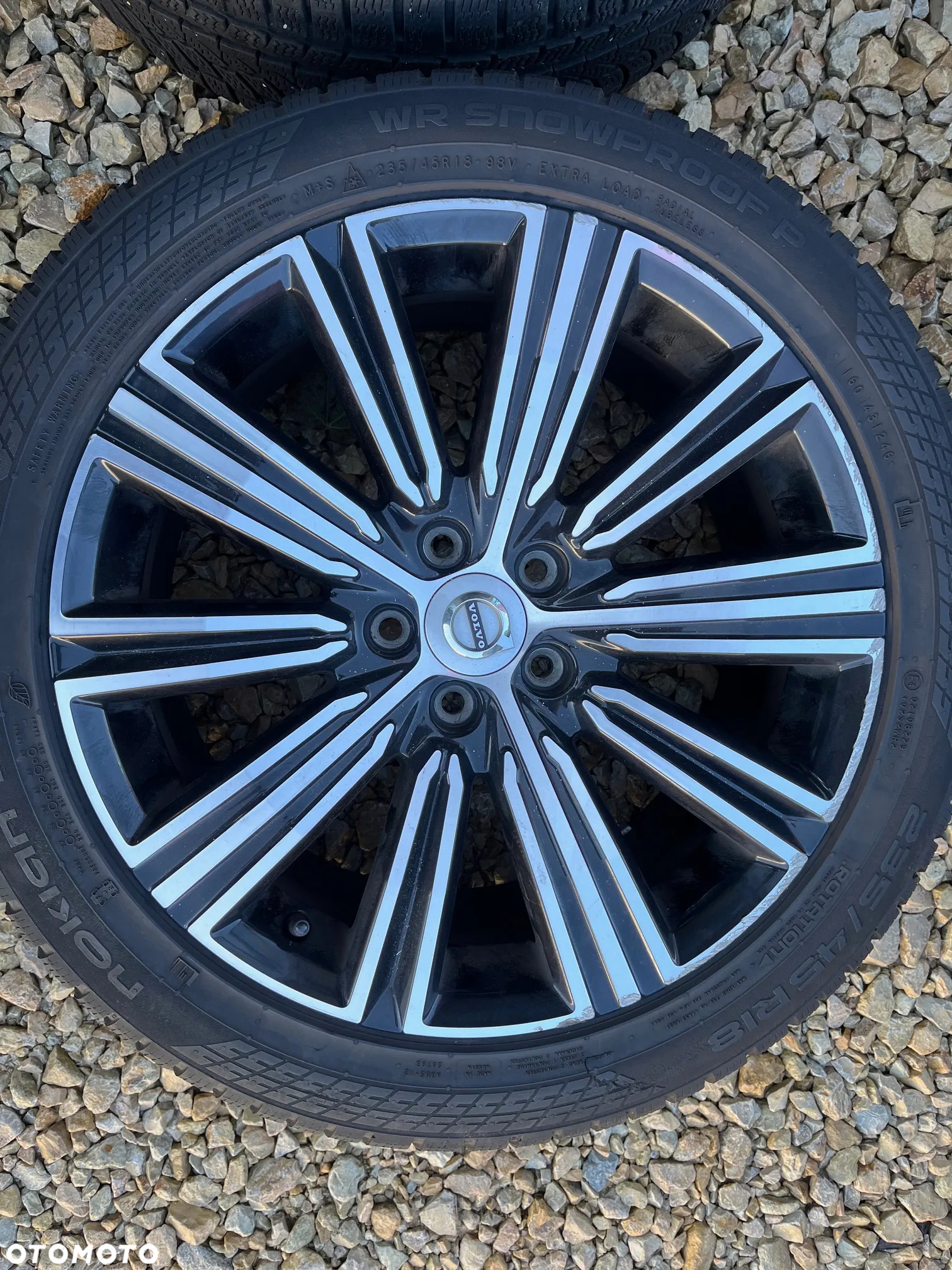 Koła aluminiowe 18' Volvo z oponą zimową - 2