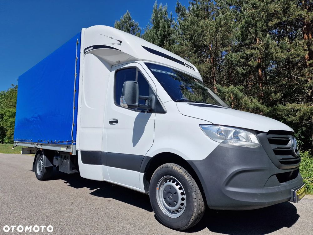 Mercedes-Benz Sprinter 2023r 8EP, Salon PL ASO bezwypadkowy,  ,poduszki pneumatyczne tylnej osi, - 6