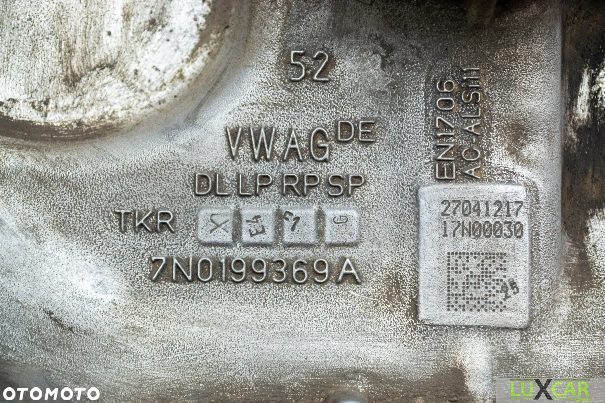 VW PASSAT CC 2.0 TDI WÓZEK SANKI SILNIKA 7N0199369A - 10