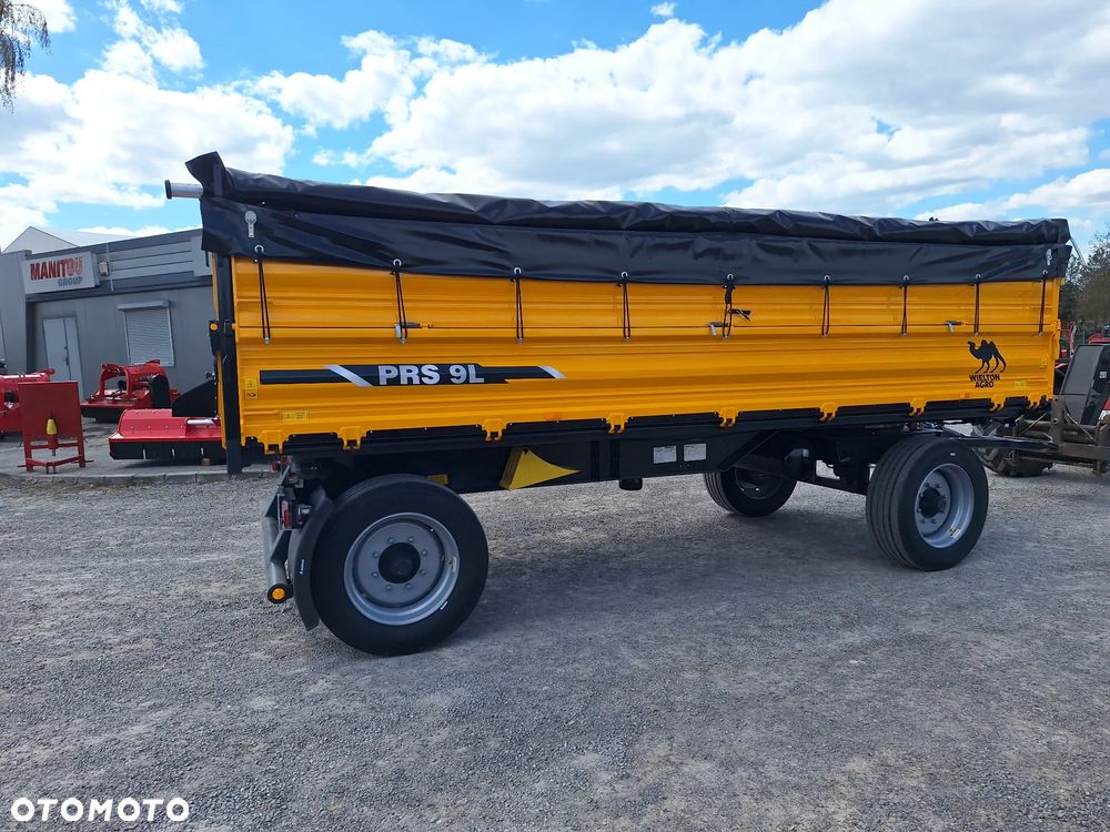 Wielton Przyczepa rolnicza burtowa PRS-2/W9 LONG, 9 ton, nowa, gwarancja 24 m-ce! - 2