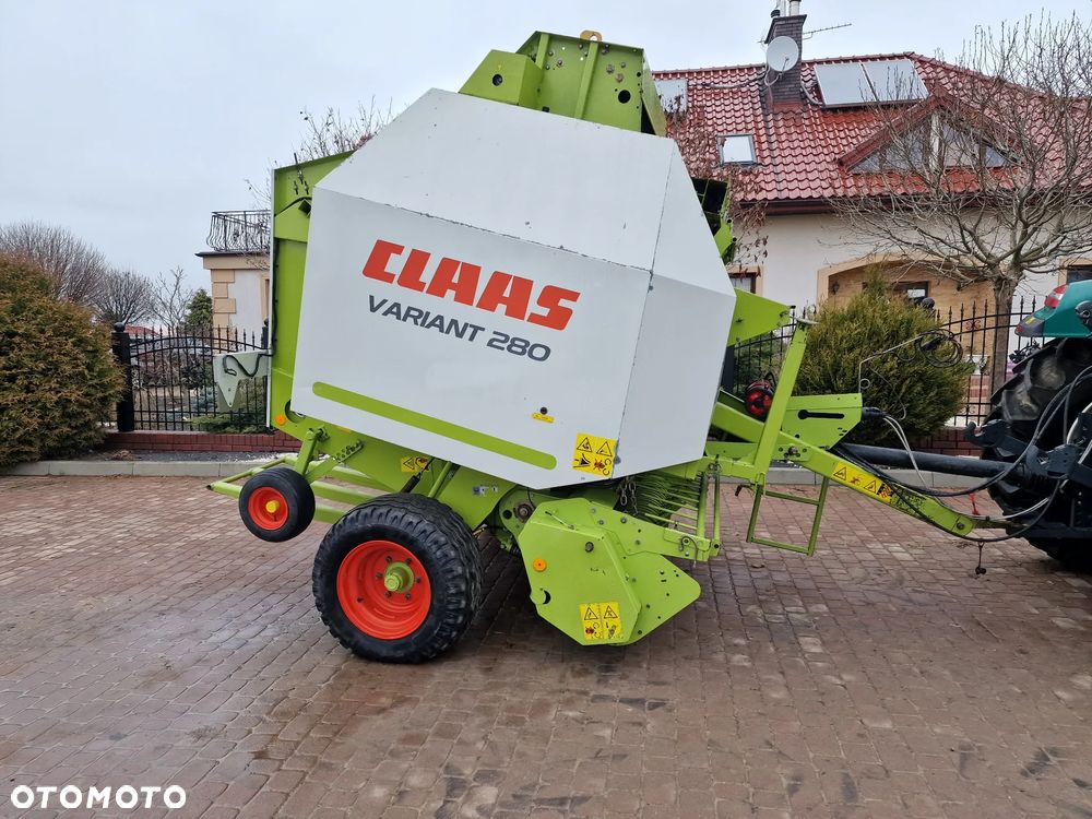 Claas Variant 280, siatka, sznurek, rotor - 1