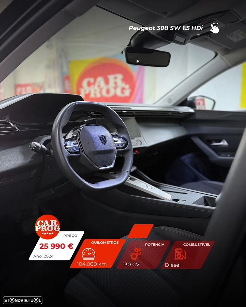 Peugeot 308 SW 1.5 BlueHDi Active Pack EAT8 - 8