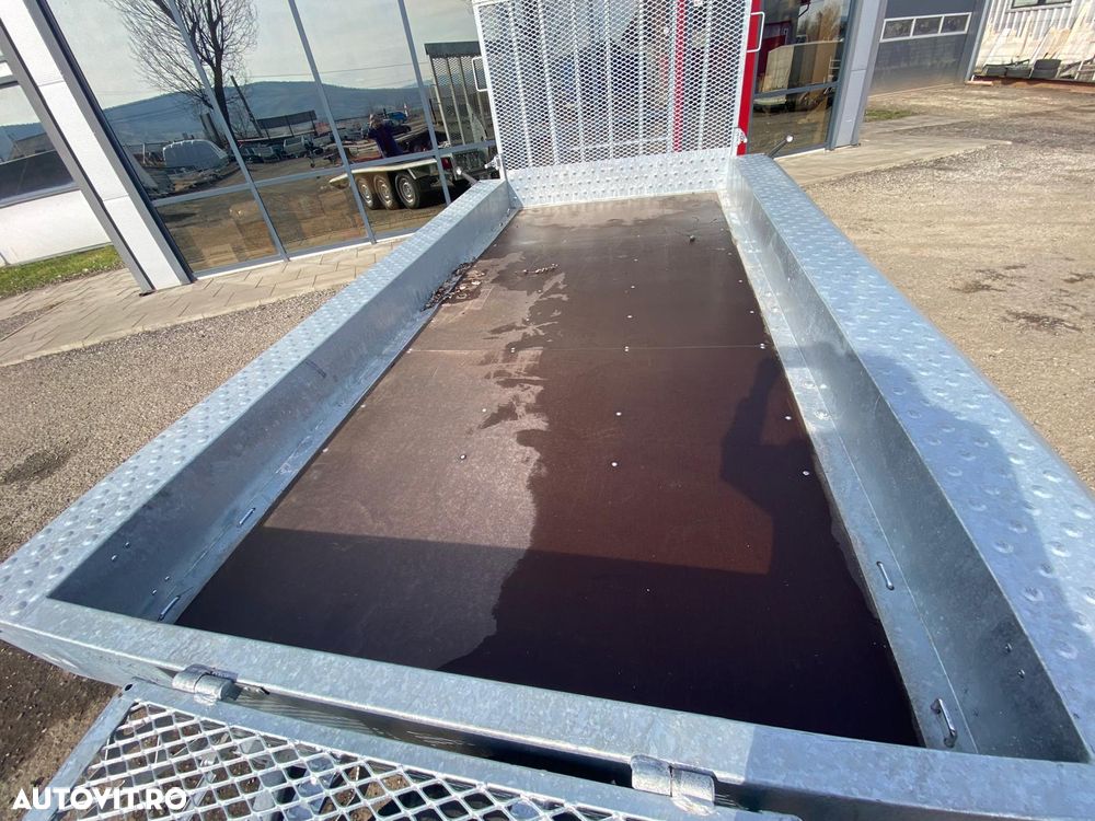 Niewiadow Remorca auto transport utilaje, 3 axe, sistem de franare, 3500kg, NIEWIADOW KOPARKA  390/185/20 - 10