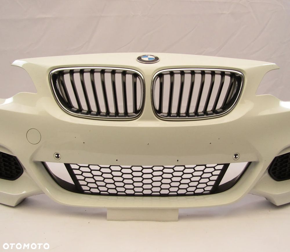 Zderzak przedni BMW 2 F22 / F23 M Pakiet 14 - 19 Pdc-6 Lakier Alpin Weiss 300 - 7
