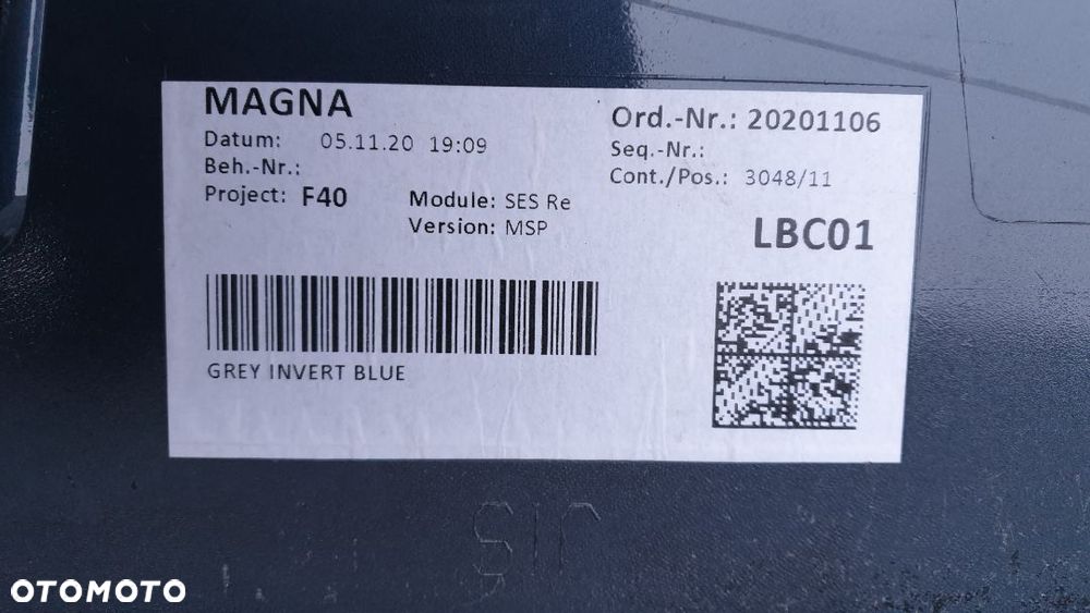 Listwa Progowa Bmw 1 F40 M pakiet - 9