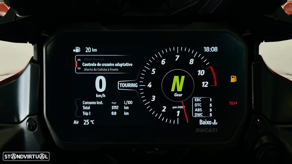 Ducati Multistrada S Sport Travel&Radar Red - 15