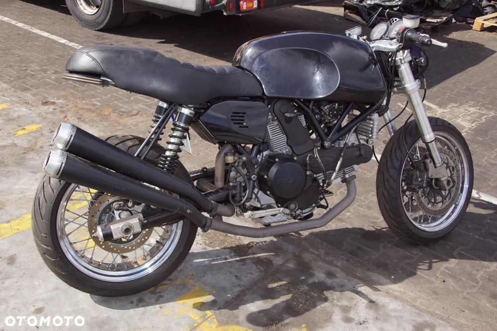 Motocykl na części 692106889 Ducati GT 1000 2008 caferacer felgi silnik ds 1000 ds1000 rama zbiornik siedzenie wachacz lampa manetki wydech termignoni - 20
