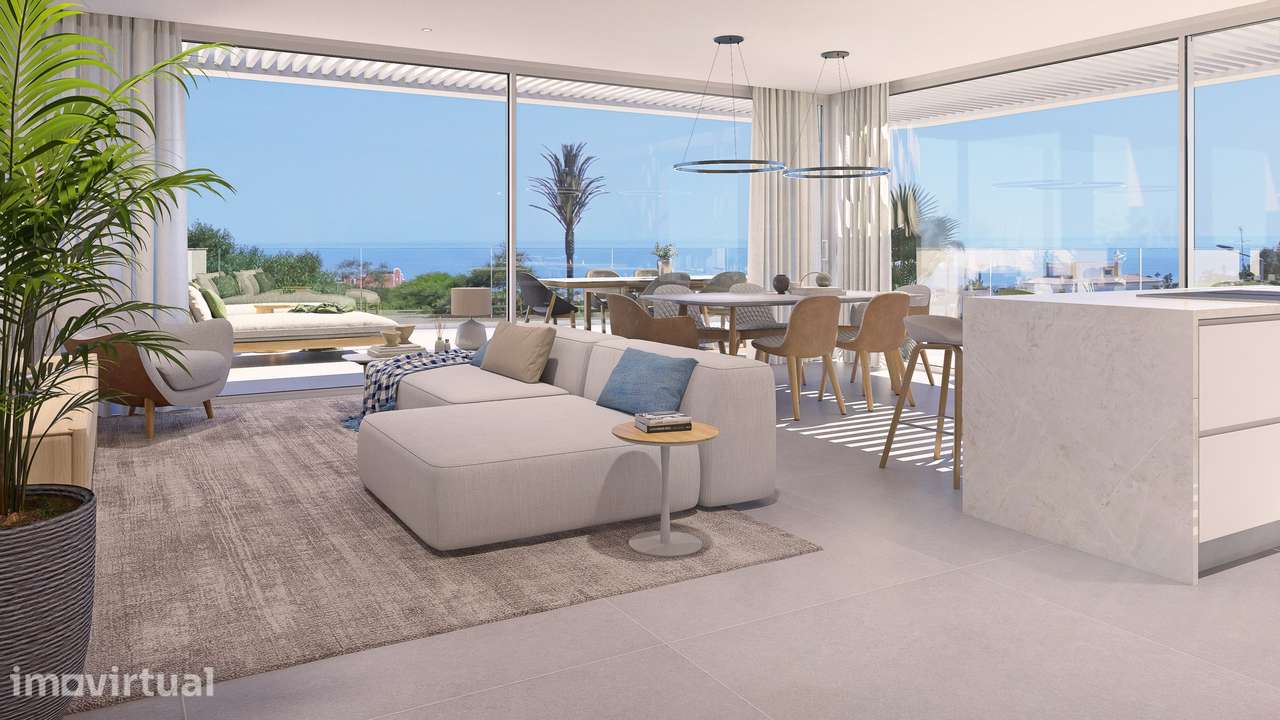 Vila de luxo Turnkey com 3 quartos e vista para a piscina e para o mar - Grande imagem: 3/20