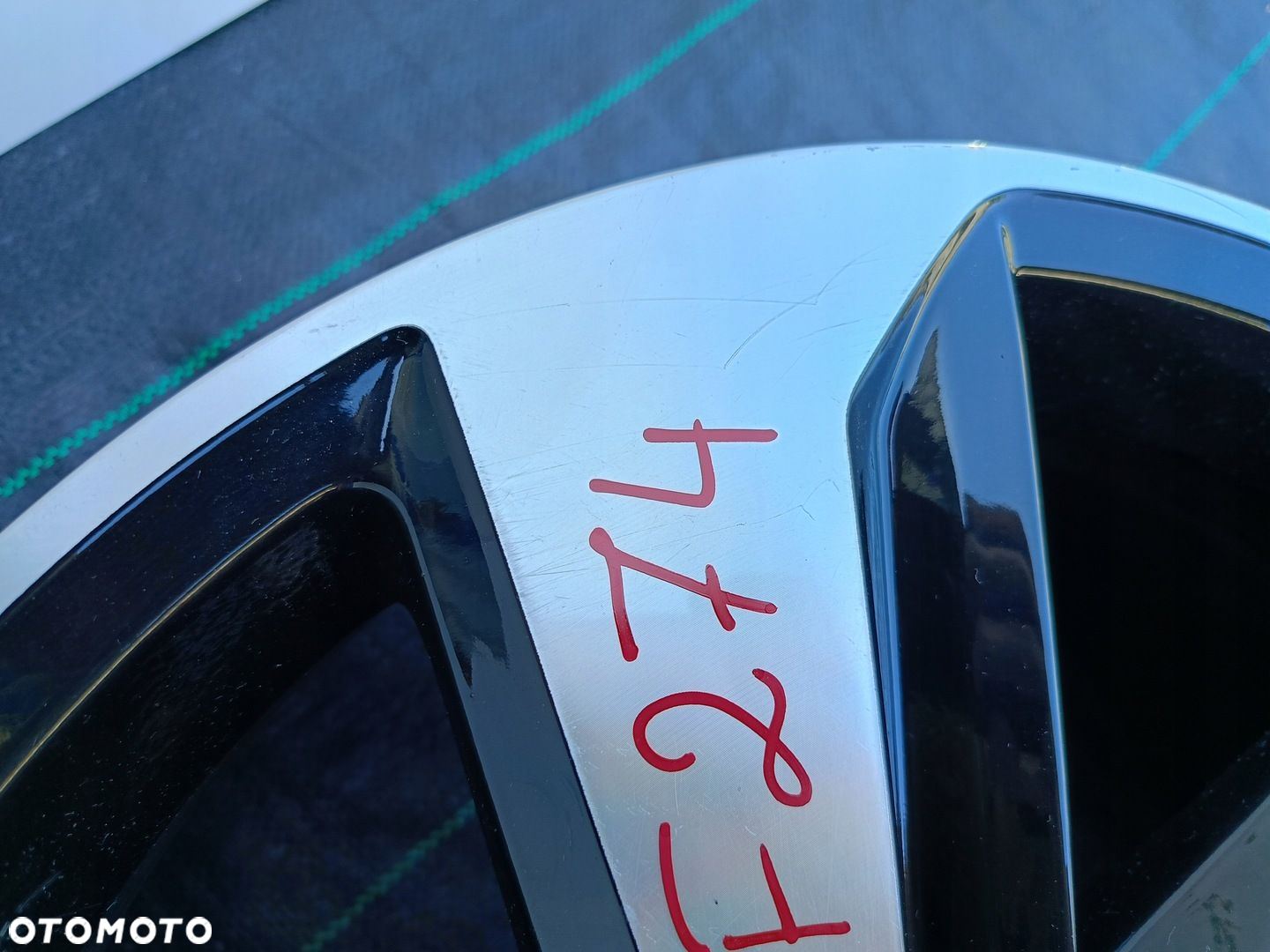 FELGA ALUMINIOWA VW POLO 2G 7.5x17 5x100 ET51 2G0601025AB MILTON KEYNES - 9
