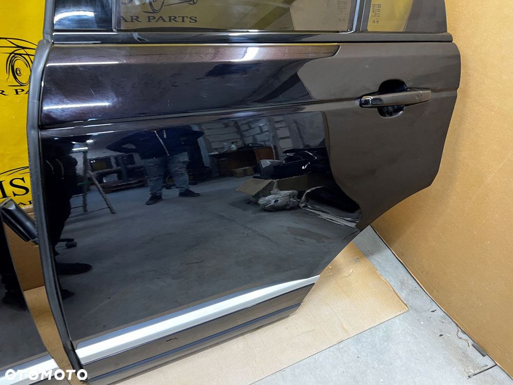 DRZWI TYŁ TYLNE LEWY LEWE RANGE ROVER VOGUE L405 LCR 861 BAROLO BLACK - 4