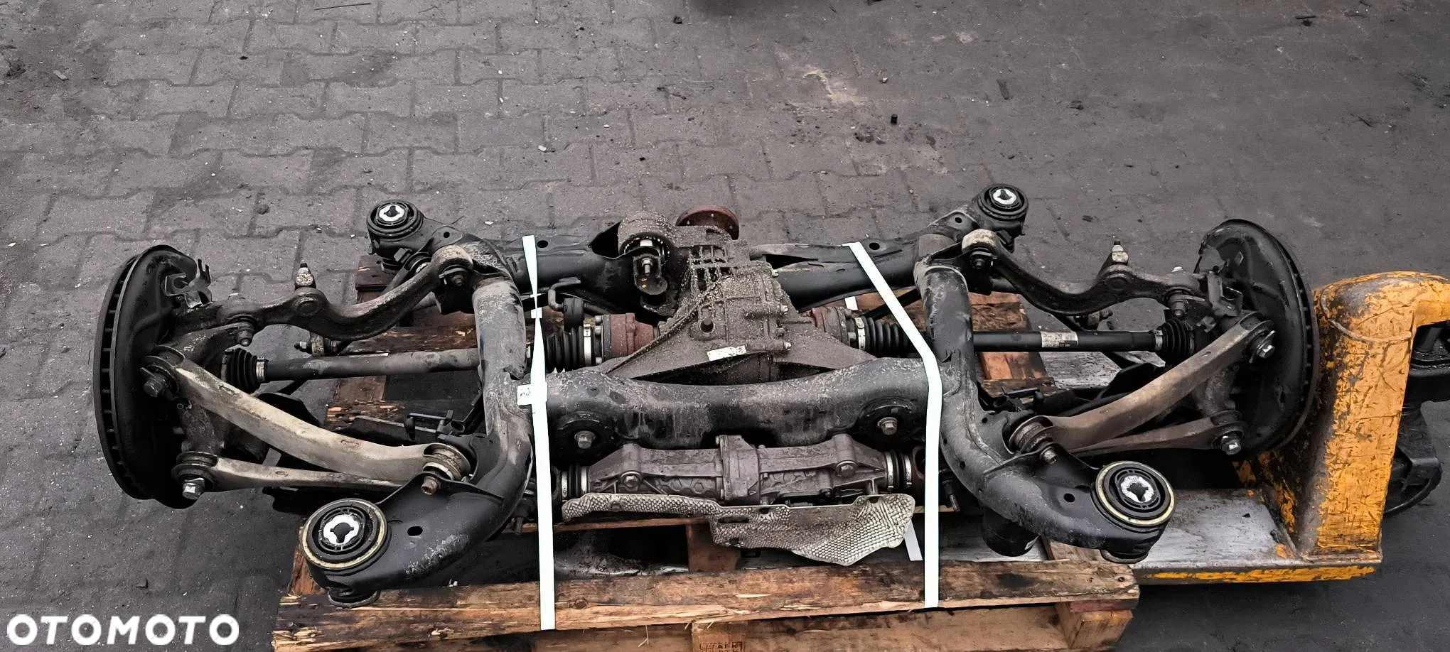 Zawieszenie tylne / Komplet belka sanki  4N0505235AE dyferencjał 0G2500043D Audi A8 D5 4N 2018 TFSI - 6