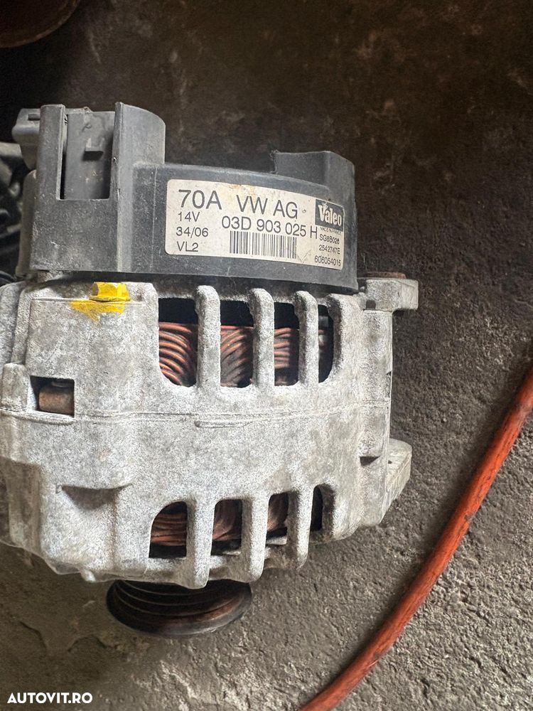Alternator Volkswagen Polo 9N_ 2001 - 2012 1.2 12V BZG  03D903025H - 1