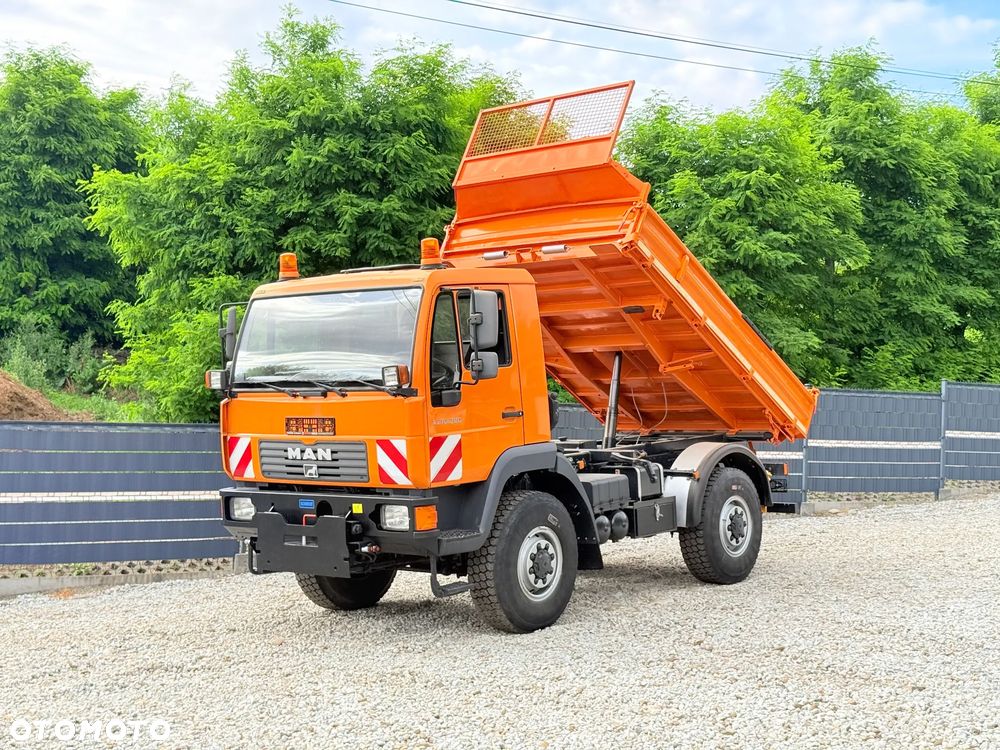 MAN * MAN 10-220 * Wywrotka Kiper Meiller * 4x4 * Zimowe Utrzymanie * Unimog * - 1