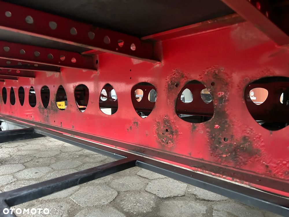 Berger FIRANKA MEGA 5170 KG BARDZO LEKKA / SAF OSIE / OŚ PODNOSZONA / 2019 ROK / BERGER ECOTRAIL LIGHT MEGA / OPONY R 19.5 / 2 KOŁA ZAPASOWE / DACH PODNOSZONY i REGULOWANY !! - 14