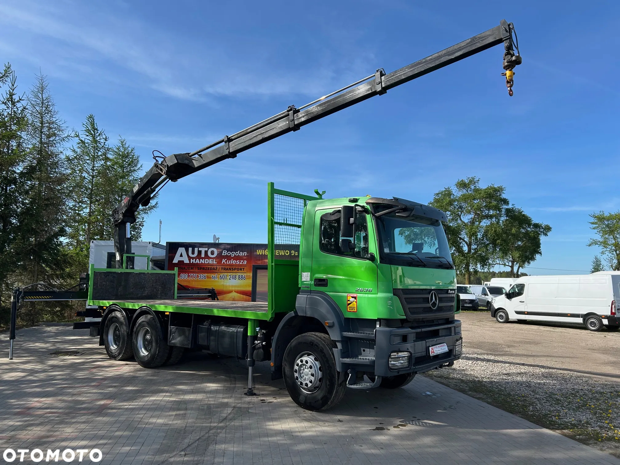 Mercedes-Benz Axor 2636 HDS HIAB 144E-3 HIDUO - 10