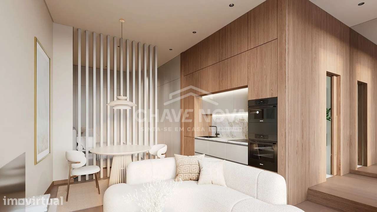 APARTAMENRO T1 DUPLEX | 56,69 m² + VARANDA - Grande imagem: 2/11