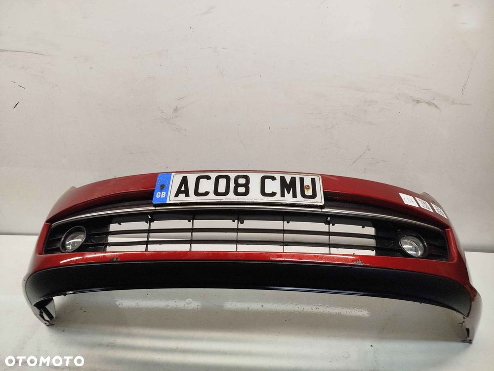 ^ ZDERZAK PRZÓD PRZEDNI RENAULT LAGUNA III 3 TENND BORDO BORDOWY HALOGENY - 1