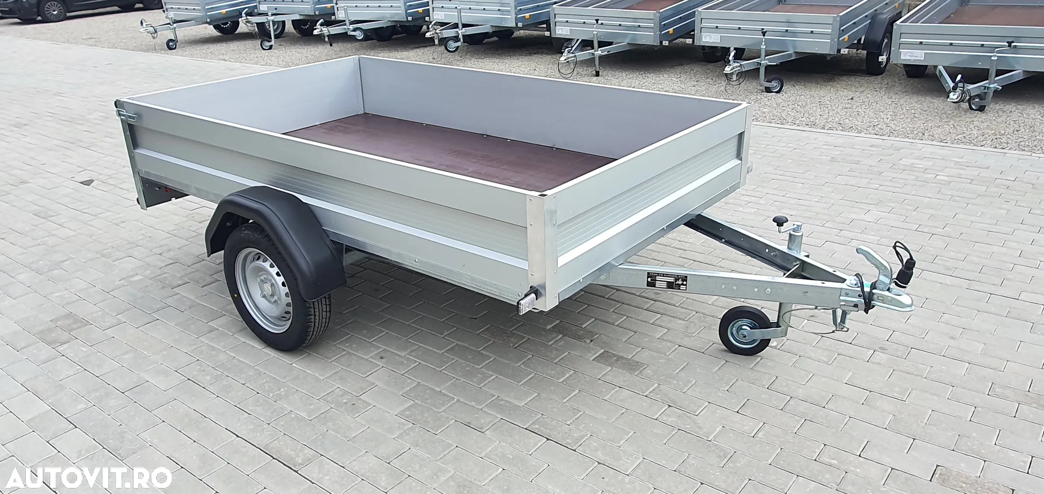 Trailer Europe ALFA -1,2 AXE ,Arc de foi,Al,750-3500kg - 5