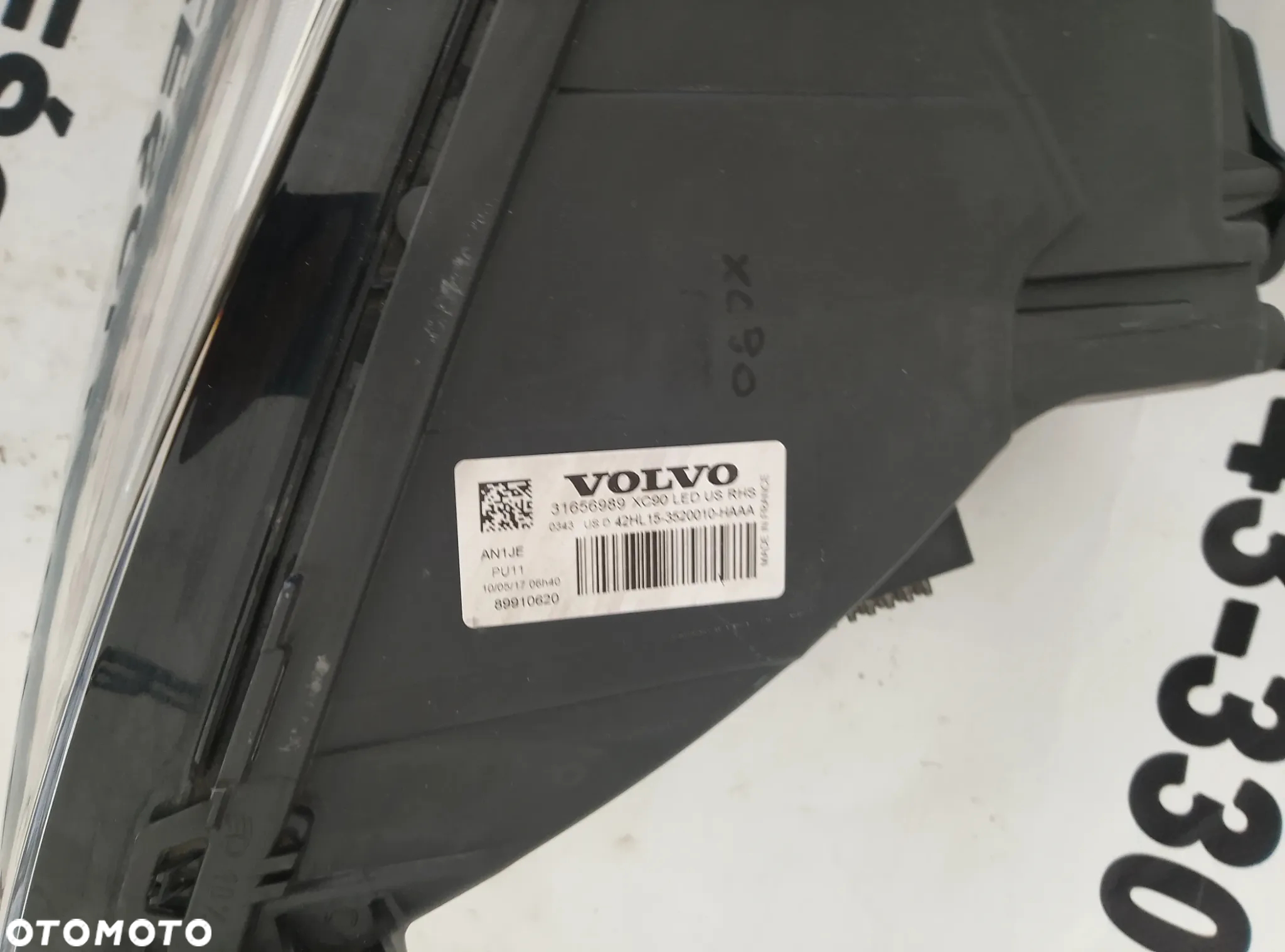 Lampa Prawy Przód Volvo XC90 II 31656989 - 4