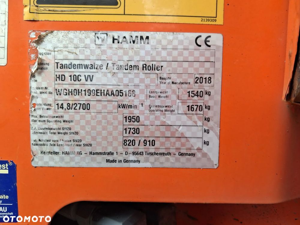 Hamm HD 10 C VV - 11