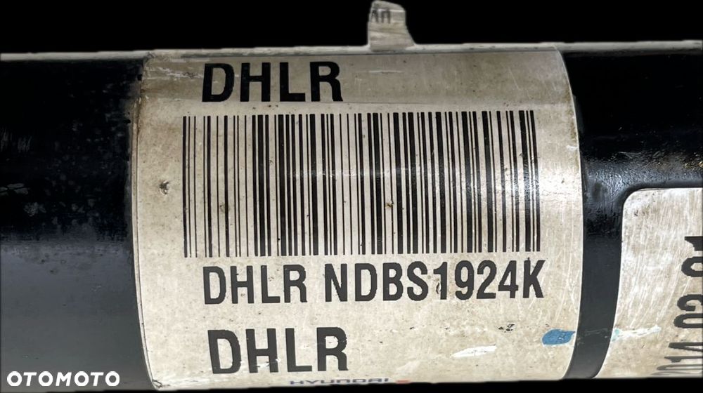 O1 HYUNDAI GENESIS G80 2013 - 3.8 4WD PÓŁOŚ NAPĘDOWA TYŁ PRAWA 49601-B1100 - 7