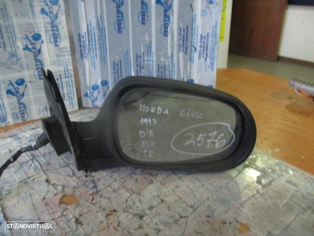 Espelho 0117421 HONDA CIVIC 1997 DRT ELETRICO HONDA CIVIC 1996 1.4I 90CV 5P CINZA DRT ELETRICO 3 PINOS - 4