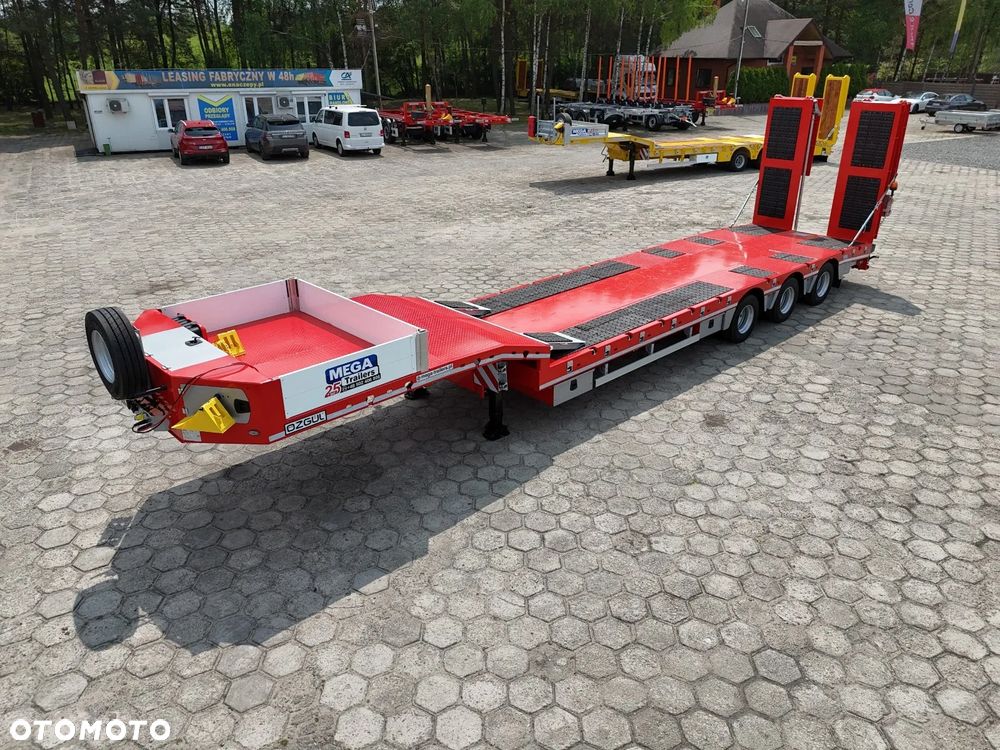 Inny 3 OSIOWA NISKOPODWOZIOWA Z NAJAZDAMI HYDRAULICZNYMI - twarda guma techniczna na pokładzie! - 5